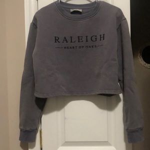 NWT raleigh cropped crew